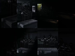 Abstracte wolksculptuur van gepolijst roestvrij staal