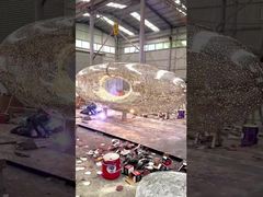 custom metal stainless steel sculpture for decoration landscaping artwork 