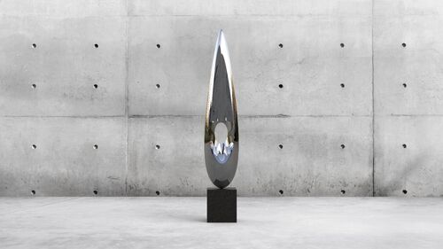 Laatste bedrijfsblogs Gesmeed Spiegel Roestvrij Staal Sculptuur: Van Concept Render tot Maatwerk Realiteit