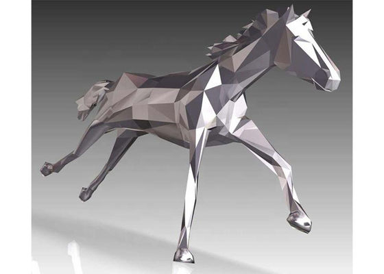 Goede prijs. Plaza Of Tuin Decoratie RVS Paardenbeeld Mat Afgewerkt 180cm online