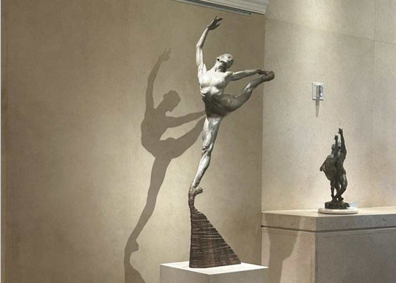 Goede prijs. Outdoor en indoor decoratieve bronzen ballerina beeldhouwwerk online
