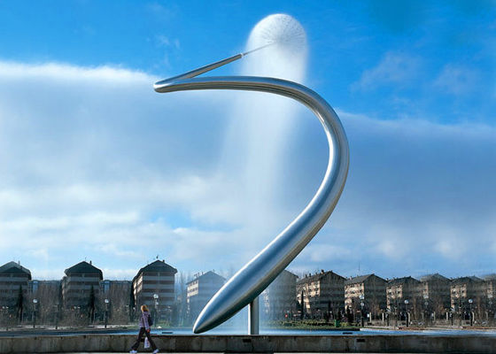 Goede prijs. Het abstracte Metaalwater kenmerkt Fonteinen, de Fontein van de Roestvrij staalvijver voor Plein online