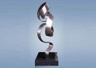 Goede prijs. Het speciale Abstracte Beeldhouwwerk van het Vormroestvrije staal/Abstracte Yard Beeldhouwwerken online