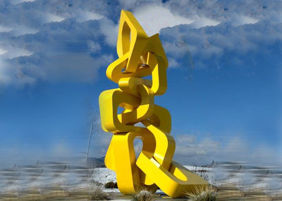 Goede prijs. De stedelijke Grote Abstracte Moderne Stijl van het Metaalbeeldhouwwerk voor de Torensvorm van de Landschapsharmonie online