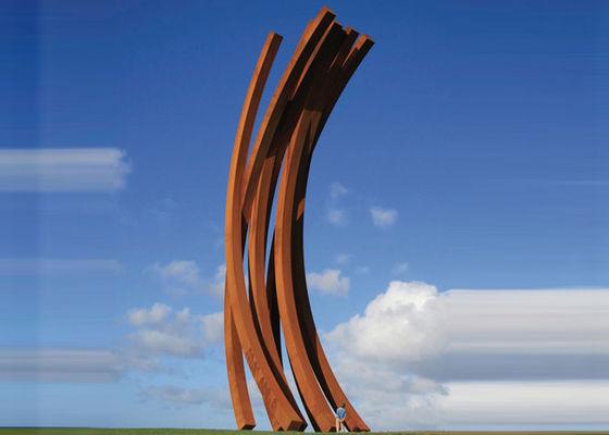 Goede prijs. Van het het Metaalbeeldhouwwerk van de kleivorm de Openluchtbeeldhouwwerken van het de Kunstmetaal Moderne 27m Hoogte online