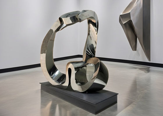 Goede prijs. Modern roestvrij staal Abstract metaal kunst beeldhouwkunst buiten / binnen tuin decoratie Op maat gelast online