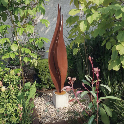 Goede prijs. Roestige weersomstandigheden Metalen kunst Abstracte sculptuur Moderne Corten Steel Lastechniek online