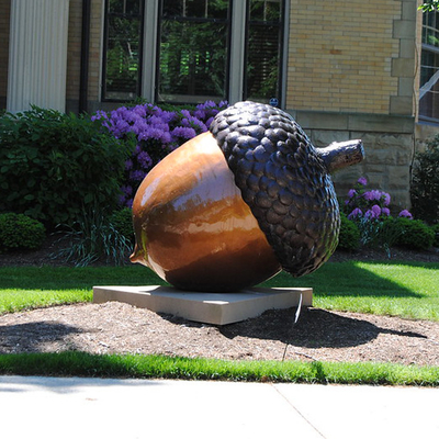 Giant Brass Bronze Casting Acorn Outdoor Sculpture Statue