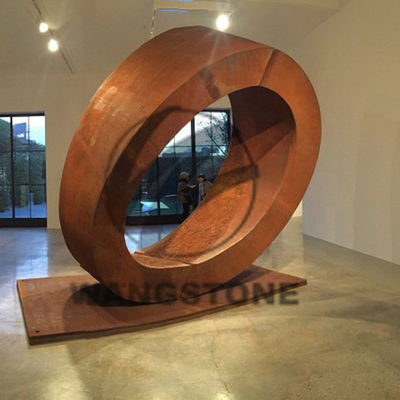 Goede prijs. Rusty Corten Staal Beeldhouwwerk Waterfontein Voor Outdoor Decoratie online