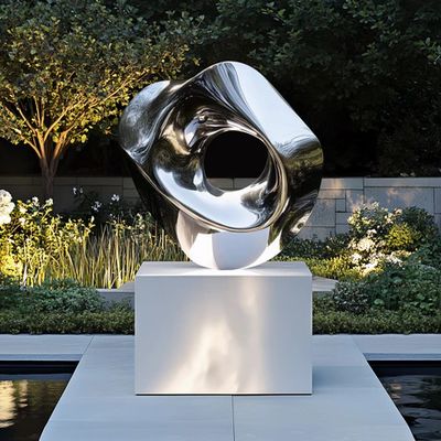 Goede prijs. Modern Arc Sphere Sculpture for Garden online
