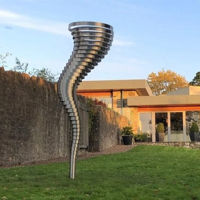 Goede prijs. Spiral Decorative Art Sculpture Outdoor Metal Sculpture Custom Statue Garden Landscaping Wholesale online
