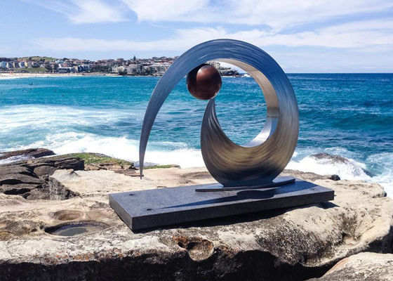 Goede prijs. Van het het Metaalbeeldhouwwerk van de roestvrij staaltuin het Abstracte Art. van het het Metaalbeeldhouwwerk Eigentijdse online