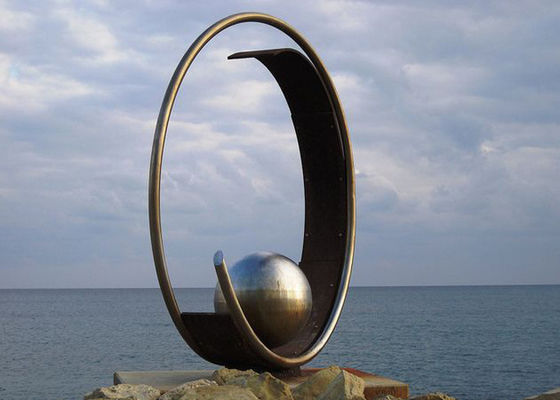 Goede prijs. Beeldhouwwerk van de het Beeldhouwwerk Openbare Kunst van de roestvrij staal het Openluchttuin met Gebied online