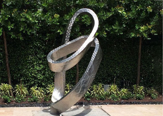 Goede prijs. De Tuinornamenten van het metaal Moderne Openluchtroestvrije staal met Matte Afwerking online