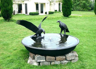 Goede prijs. Antieke Eagle-van de het Bronstuin van de Vogelbadkom van de het Beeldhouwwerkdecoratie de Corrosiestabiliteit online