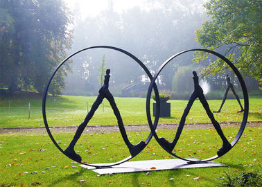 Goede prijs. De westelijke van het het Cijferbrons van het Stijlpaar Openluchtbeeldhouwwerken voor Parkdecor online