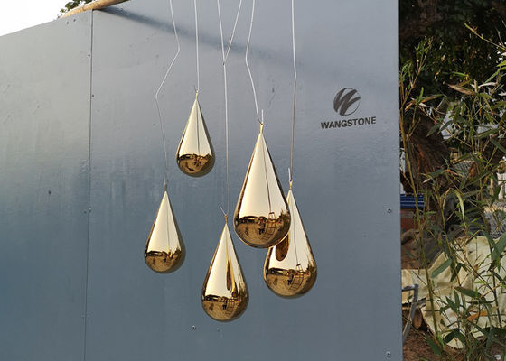 Goede prijs. Modern Binnen van het de Dalingsbeeldhouwwerk van het Decoratiewater het Roestvrije staalbeeldhouwwerk online