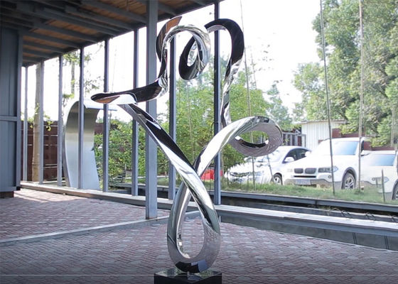 Goede prijs. Van het het Roestvrije staalbeeldhouwwerk van de decoratiespiegel de Fabrikanten van het het Roestvrije staalbeeldhouwwerk online