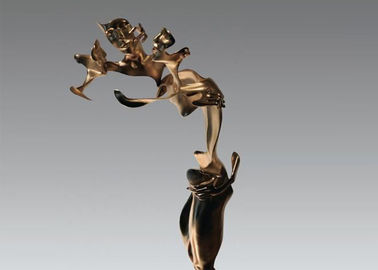 Goede prijs. Het moderne van het het Decorroestvrije staal van de Metaalkunst Abstracte Beeldhouwwerk voor Binnenland online