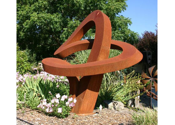 Goede prijs. ODM die Rusty Corten Steel Garden Metal-Beeldhouwwerk overweldigen online