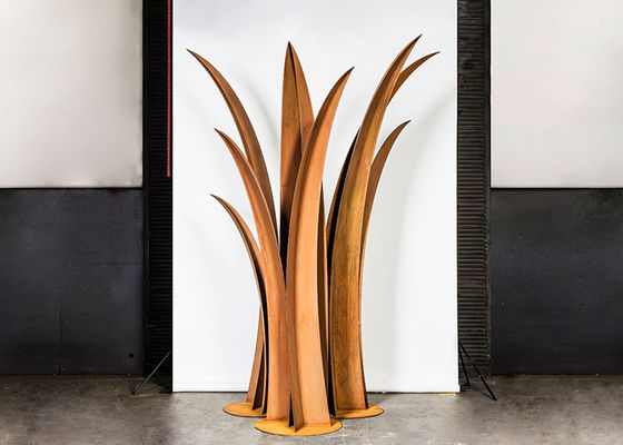 Goede prijs. Tuindecoratie 2.8m Lang Corten-Staal Reed Sculpture online