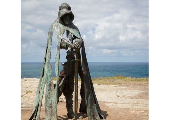 Goede prijs. Levensgroot Abstract het Bronsbeeldhouwwerk van de Patinastrijder online