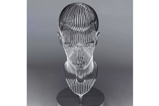 Matt Finish Stainless Steel Disappearing Sculpture