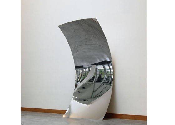 Goede prijs. 120cm het Hoge 316 Beeldhouwwerk van de Roestvrij staalspiegel voor Huisdecor online