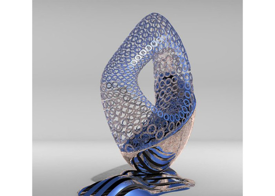 Goede prijs. Abstracte Openluchtdecoratie 316 het beeldhouwwerk van Roestvrij staalzeilboten online