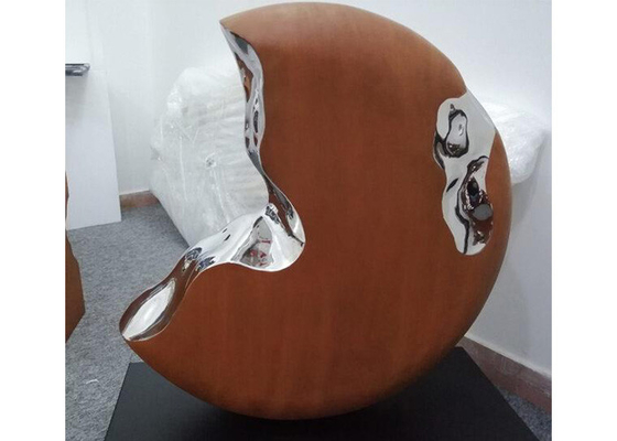 Goede prijs. Het Staalbeeldhouwwerk van Corten van de tuindecoratie met Regelmatige Grootte 150cm Hoogte online