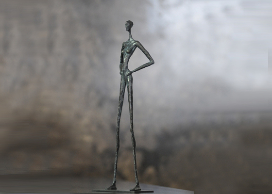 Hedendaagse vrouwelijke mannequin Brons beeld voor buiten openbare decoratie