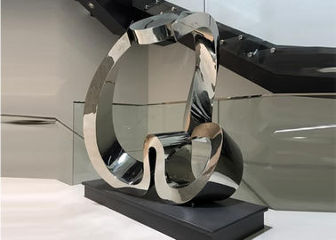 Goede prijs. Abstract Hartvormige buitenmetalen sculptuur Modern OEM / ODM beschikbaar online