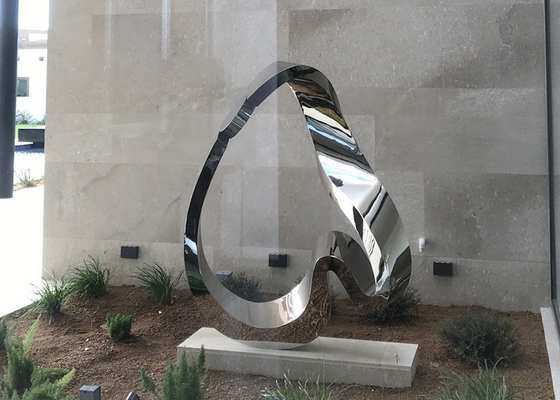 Goede prijs. Hedendaagse moderne tuinkunst Sculptuur van roestvrij staal Abstract online