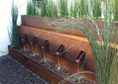 Goede prijs. Buiten van het het Staalwater van Metaalcorten de Eigenschap Uniek Ontwerp voor Hotelyard online