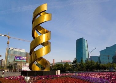 Goede prijs. Stedelijk Decoratie Geschilderd de Vorm Modieus Ontwerp van DNA van het Metaalbeeldhouwwerk online