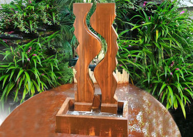 Goede prijs. Geometrische Decoratieve Corten-de Eigenschap Grote Grootte van het Staalwater voor Yard/Tuin online