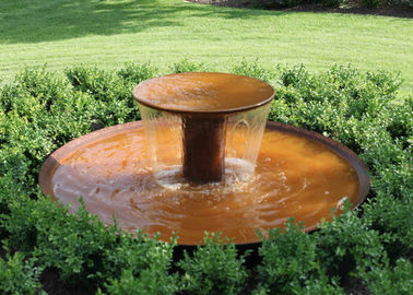 Goede prijs. De roestige Corten-van het de Eigenschapmetaal van het Staalwater Eigenschap van het de Komwater voor Binnenhuisarchitectuur online