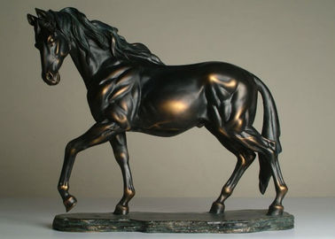 Goede prijs. Levensgrote Antieke bronzen paardenbeelden, hoteldecoratie Buitenpaardenbeelden online