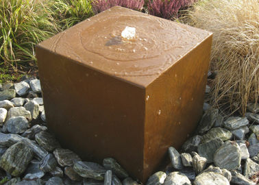 Goede prijs. Van de Kunstcorten van de metaalyard de Lijst van het het Staalwater, de Duurzame Corten-Fontein van het Staalwater online