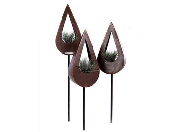Goede prijs. Eigentijdse Corten-Metaalplanters, Corten-de Planters Aantrekkelijk Ontwerp van de Staaltrog online