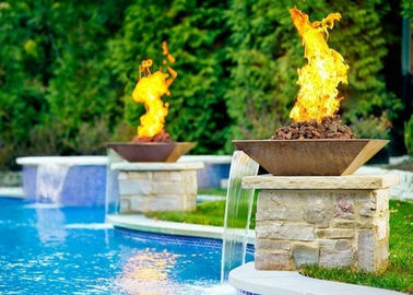 Goede prijs. Van het de Kuilwater van de tuinbrand de Eigenschap Combo, Brandkuil en Watereigenschap 2.5mm Thicknes online