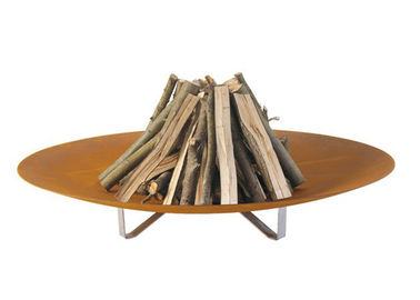 Goede prijs. Lassenambacht Eigentijds Houten het Branden de Tuinontwerp 100cm van de Brandkuil Dia online