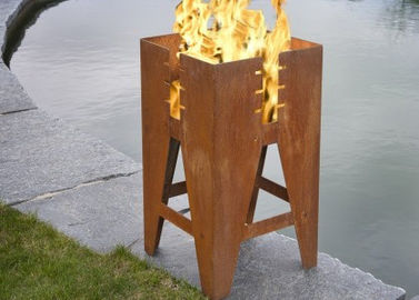 Goede prijs. Duurzame Openluchtcorten-Beschikbare de Kuilbarbecue Aangepaste Grootte van de Staalbrand online