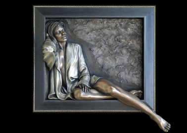 Goede prijs. Decoratief Sexy Vrouwenstandbeeld, het Brons Charismatische Hulp 150*150cm van het Kunstwerk online
