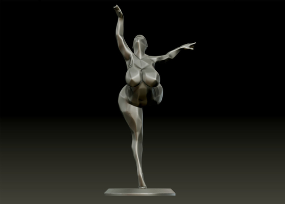 Goede prijs. Hedendaagse decoratie Kunst Brons Gratieuze ballerina beeldhouwkunst online