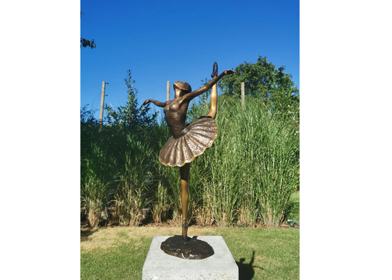 Goede prijs. Decoratie Tuinkunst Bronze Antieke Ballerina Beeldhouwwerk online