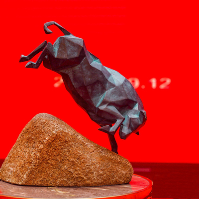 Goede prijs. Decoratie Tuinkunst Brons Antiek Stierbeeldhouwwerk online