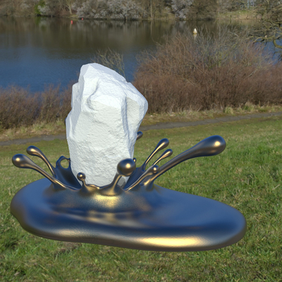 Goede prijs. Tuinversiering Oud sculptuur van brons en marmer online