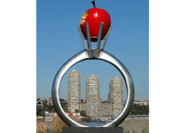 Goede prijs. Van het de Decoratieroestvrije staal van de parktuin de Moderne Monumentale Beeldhouwwerken online
