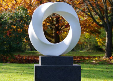Goede prijs. Groot Eigentijds het Roestvrije staalbeeldhouwwerk 160cm van de Metaaltuin voor Decor online